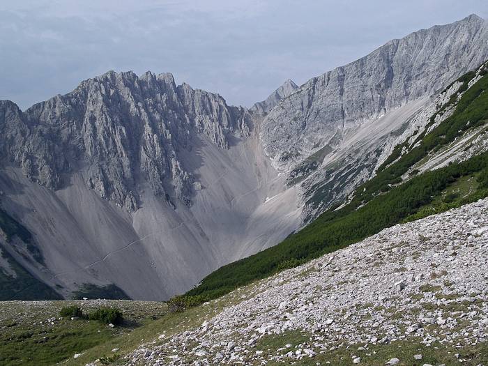 Blick zum Stempeljoch