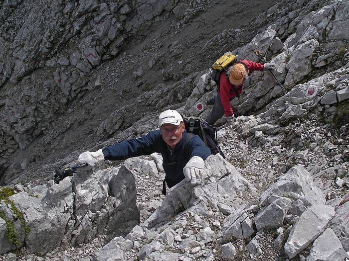 Runter ist nicht leichter