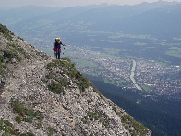 Noch ein Blick auf Innsbruck
