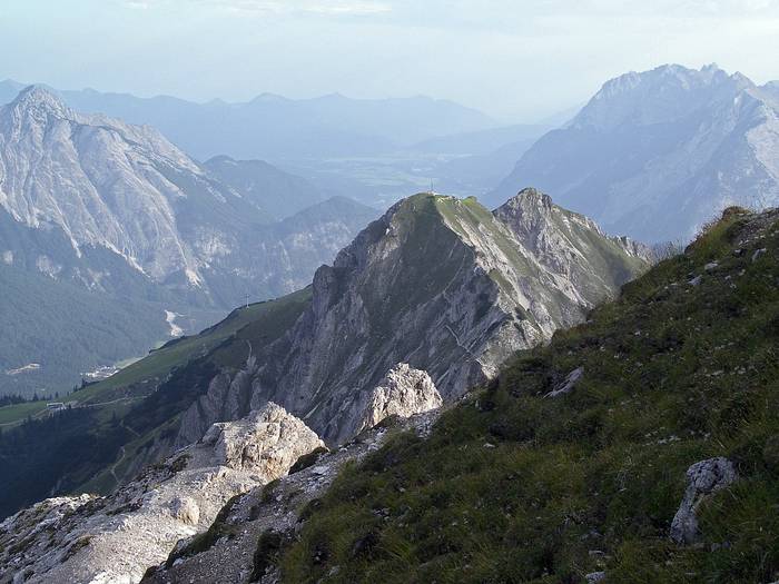 Blick nach Scharnitz