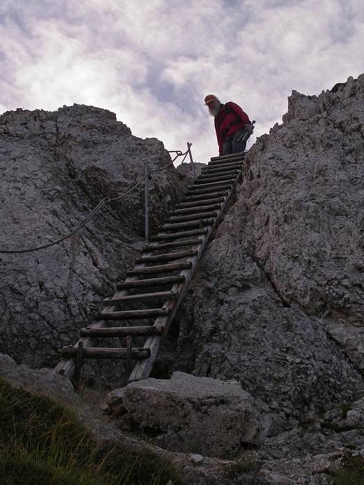 Michael im Leiterspiel